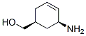 3-Cyclohexene-1-methanol,5-amino-,cis-(9CI) Struktur