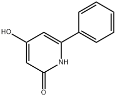 4-Hydroxy-6-phenyl-2(1H)-pyridone Struktur