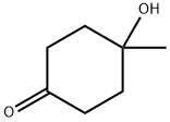 4-Methyl-4-hydroxycyclohexanone Struktur