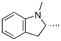 1H-Indole,2,3-dihydro-1,2-dimethyl-,(2R)-(9CI) Struktur