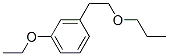 Benzene, 1-ethoxy-3-(2-propoxyethyl)- (9CI) Struktur