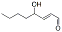 4-hydroxy-2-octenal Struktur