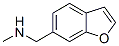 6-Benzofuranmethylamine,  N-methyl-  (8CI) Struktur