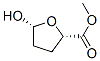 2-Furancarboxylicacid,tetrahydro-5-hydroxy-,methylester,(2S-cis)-(9CI) Struktur