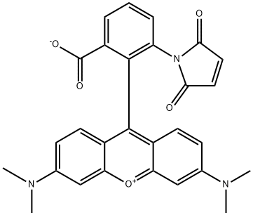 TETRAMETHYLRHODAMINE-6-MALEIMIDE  FOR Struktur