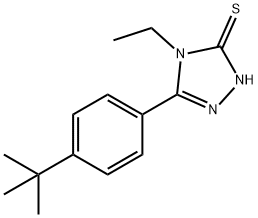 5-(4-TERT-BUTYLPHENYL)-4-ETHYL-4H-1,2,4-TRIAZOLE-3-THIOL price.