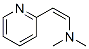 Ethenamine, N,N-dimethyl-2-(2-pyridinyl)-, (Z)- (9CI) Struktur