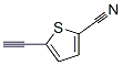 2-Thiophenecarbonitrile, 5-ethynyl- (9CI) Struktur