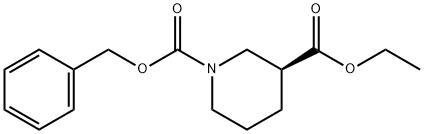 ETHYL (S)-1-CBZ-NIPECOTATE
 Struktur