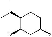 Cyclohexanethiol,5-methyl-2-(1-methylethyl)-,(1R,2R,5S)-(9CI) Struktur