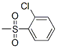 2-CHLOROPHENYL METHYL SULFONE Structure