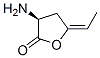 2(3H)-Furanone,3-amino-5-ethylidenedihydro-,[S-(E)]-(9CI) Struktur