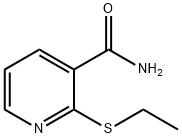 2-(ETHYLTHIO)NICOTINAMIDE Struktur