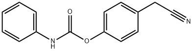 4-(CYANOMETHYL)PHENYL N-PHENYLCARBAMATE Struktur