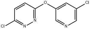 3-CHLORO-6-[(5-CHLORO-3-PYRIDYL)OXY]PYRIDAZINE Struktur