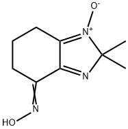 4-HYDROXYIMINO-2,2-DIMETHYL-4,5,6,7-TETRAHYDRO-2H-BENZO[D]IMIDAZOL-1-IUM-1-OLATE Struktur