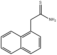 2-naphthalen-1-ylethanethioamide Struktur