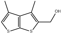 (3,4-DIMETHYLTHIENO[2,3-B]THIOPHEN-2-YL)METHANOL Struktur