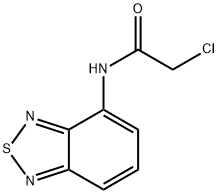 4-(CHLOROACETAMIDO)BENZO-2,1,3-THIADIAZOLE Struktur