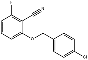 2-FLUORO-6-(4-CHLOROBENZYLOXY)BENZONITRILE price.