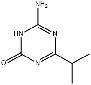 4-AMINO-6-ISOPROPYL-1,3,5-TRIAZIN-2-OL Struktur