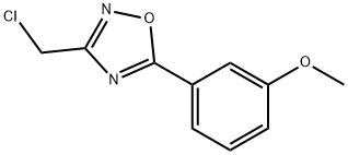 3-(クロロメチル)-5-(3-メトキシフェニル)-1,2,4-オキサジアゾール price.