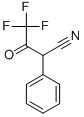 2-PHENYL-2-(TRIFLUOROACETYL)ACETONITRILE Struktur