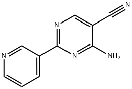 4-Amino-2-(3-pyridyl)pyrimidine-5-carbonitrile