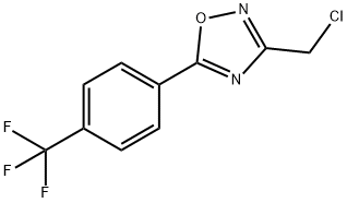 3-(CHLOROMETHYL)-5-[4-(TRIFLUOROMETHYL)PHENYL]-1,2,4-OXADIAZOLE price.