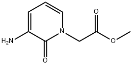 3-amino-2-oxo-1(2H)-Pyridineacetic methyl ester Struktur