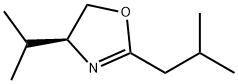 Oxazole, 4,5-dihydro-4-(1-methylethyl)-2-(2-methylpropyl)-, (S)- (9CI) Struktur