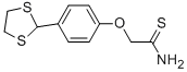 2-(4-(1,3-DITHIOLAN-2-YL)PHENOXY)ETHANETHIOAMIDE Struktur