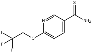 6-(2,2,2-TRIFLUOROETHOXY)PYRIDINE-3-THIOCARBOXAMIDE price.