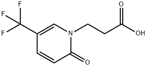 3-[1,2-DIHYDRO-2-OXO-5-(TRIFLUOROMETHYL)PYRID-1-YL]PROPIONIC ACID 97