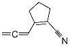 1-Cyclopentene-1-carbonitrile, 2-(1,2-propadienyl)- (9CI) Struktur