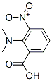 Benzoic acid, 2-(dimethylamino)-3-nitro- (9CI) Struktur