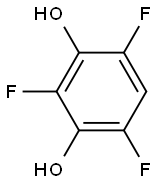 1,3-Benzenediol,  2,4,6-trifluoro- Struktur