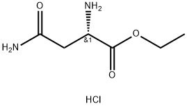 DL-ASPARAGINE ETHYL ESTER DIHYDROCHLORIDE Struktur