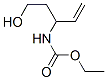 Carbamic  acid,  [1-(2-hydroxyethyl)-2-propenyl]-,  ethyl  ester  (9CI) Struktur