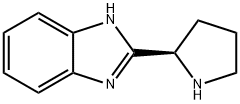 1H-Benzimidazole,2-(2-pyrrolidinyl)-,(R)-(9CI) Struktur