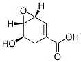 7-Oxabicyclo[4.1.0]hept-2-ene-3-carboxylicacid,5-hydroxy-,(1R,5R,6S)-(9CI) Struktur