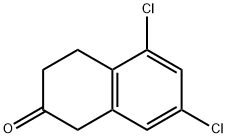 5,7-二氯-3,4-二氫-1H-2-萘酮 結(jié)構(gòu)式