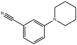 3-PIPERIDIN-1-YLBENZONITRILE Struktur