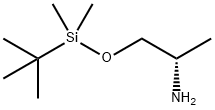 (S)-2-Amino-tert-butyldimethylsilyloxypropane Struktur