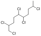 1,2,5,6,9-PENTACHLORODECANE Struktur