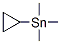 Cyclopropyltrimethylstannane Struktur