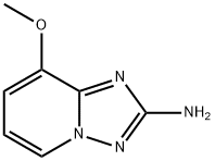 8-METHOXY-[1,2,4]TRIAZOLO[1,5-A]PYRIDIN-2-AMINE Struktur