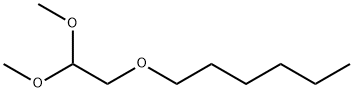 1-(2,2-dimethoxyethoxy)hexane  Struktur