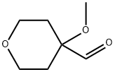 2H-Pyran-4-carboxaldehyde, tetrahydro-4-methoxy- (9CI) Struktur