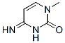 2(1H)-Pyrimidinone,3,4-dihydro-4-imino-1-methyl-,(Z)-(9CI) Struktur